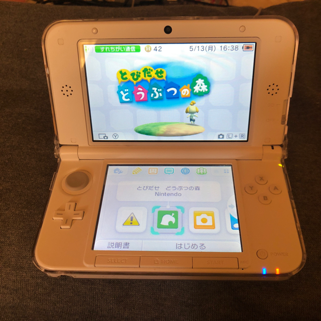 3DSLL どうぶつの森ver.+どうぶつの森ソフト付き携帯用ゲーム機本体