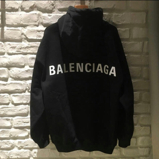 バレンシアガ(Balenciaga)のBalenciaga バレンシアガ パーカー フーディ ロゴ(パーカー)