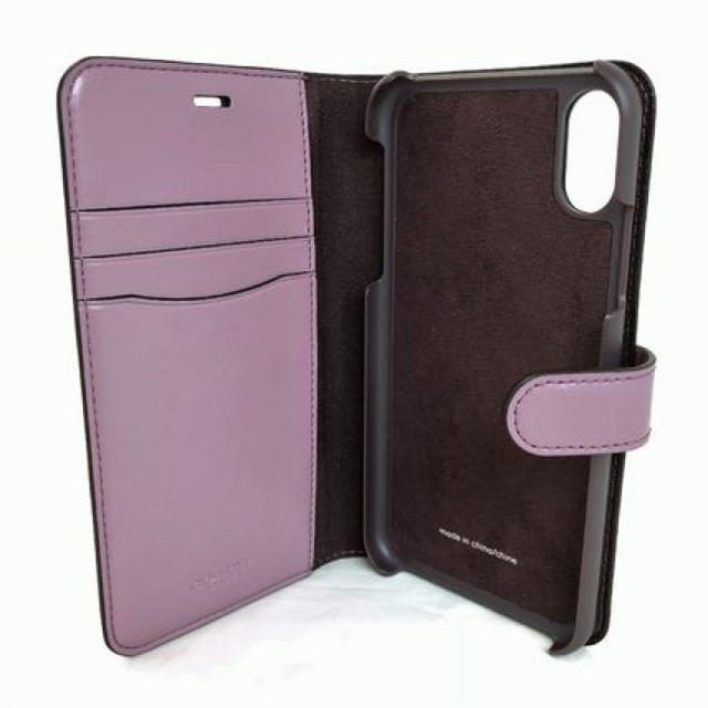 COACH(コーチ)のCOACH コーチ iPhoneXR 手帳型 F75843 ブラウン系 花 スマホ/家電/カメラのスマホアクセサリー(iPhoneケース)の商品写真