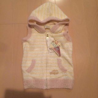 ジェラートピケ(gelato pique)の新品未使用♡babyマリンボーダーベスト(その他)