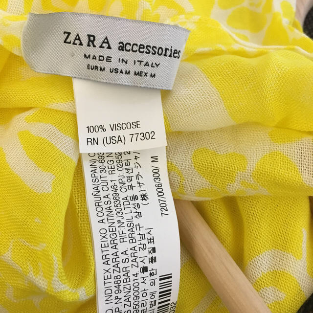 ZARA(ザラ)のZARA×ストール レディースのファッション小物(バンダナ/スカーフ)の商品写真