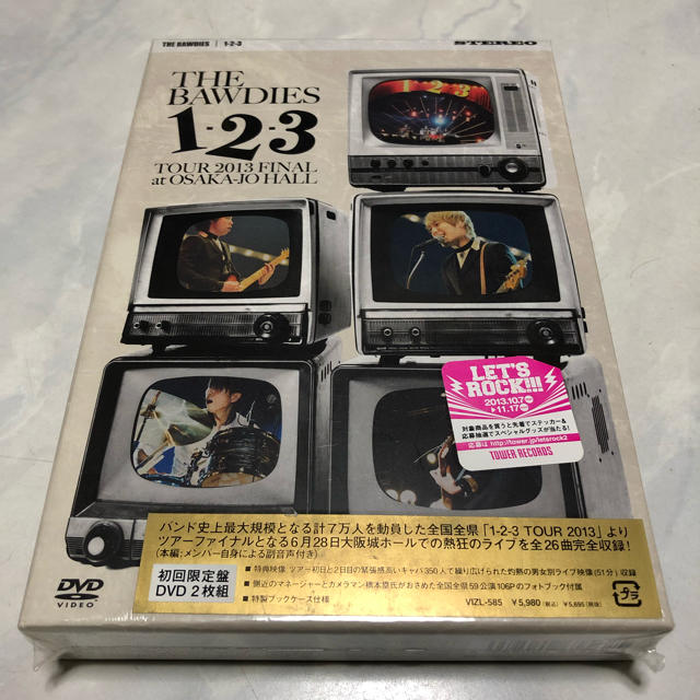 THE BAWDIES LIVE DVD 1-2-3tour