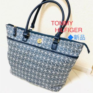 トミーヒルフィガー(TOMMY HILFIGER)のTOMMY HILFIGER トミーヒルフィガー バッグ ネイビー◆新品(トートバッグ)