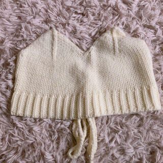 knit bustier*(ベアトップ/チューブトップ)