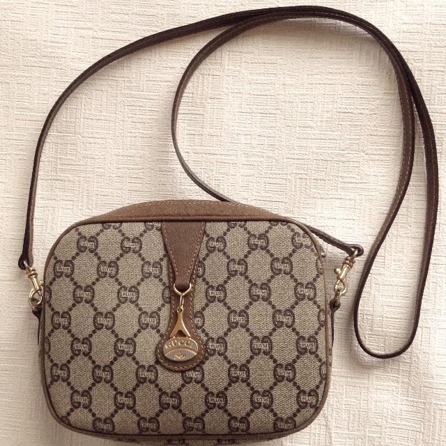 希少美品❣️オールドグッチ プラス⚜ショルダーバッグ⚜GUCCI 斜めがけ | フリマアプリ ラクマ