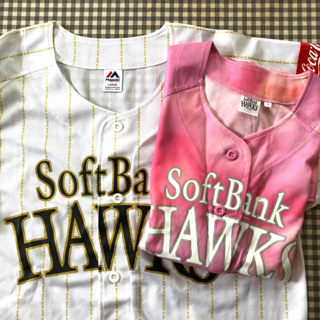 Softbank(ソフトバンク)のHAWKS ユニフォーム スポーツ/アウトドアの野球(記念品/関連グッズ)の商品写真