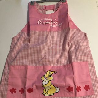 ディズニー(Disney)の新品 値下げ バンビのピンクエプロン(その他)