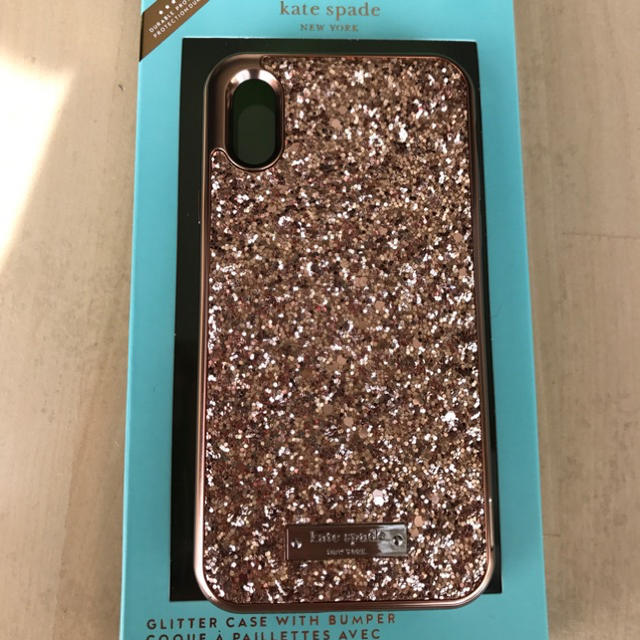 kate spade new york - ケイトスペード  iPhone XR キラキラ ローズゴールドの通販 by www.m.n｜ケイトスペードニューヨークならラクマ