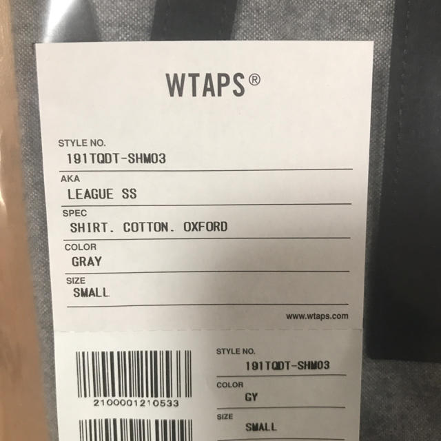 WTAPS LEAGUE SS