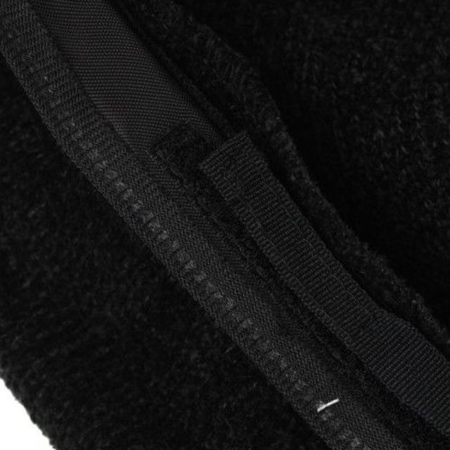 【新品】niko and... ベレー帽 モール素材 黒