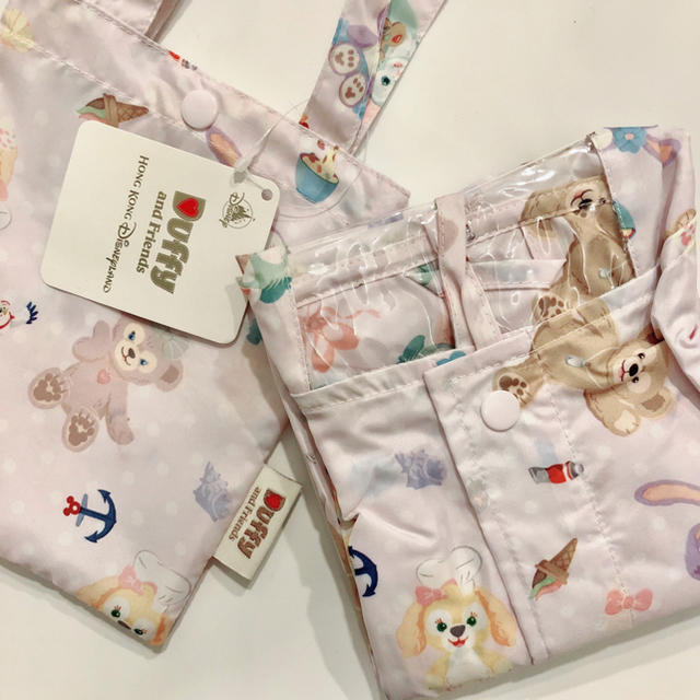 新品 香港ディズニーランド キッズ レインコート ポンチョ 雨具 女児用レインコート ディズニー