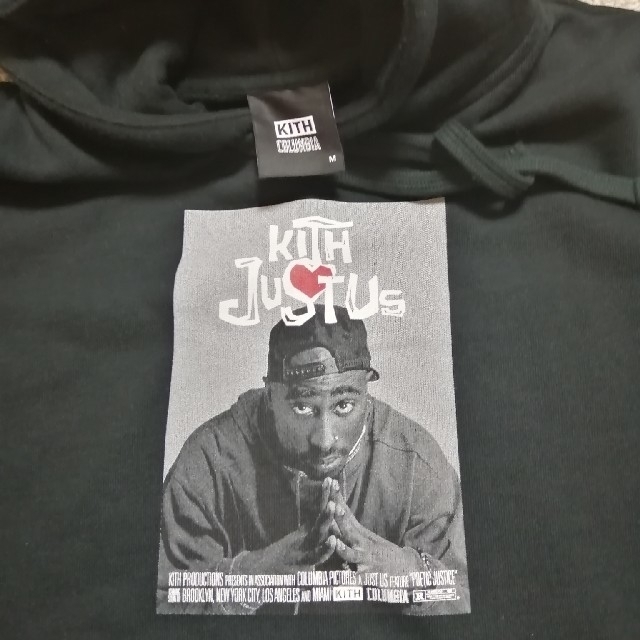 KITH × POETIC JUSTICE HOODIE size M 2pacメンズ