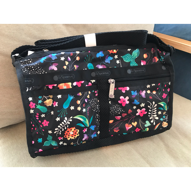 新品 レスポ♡花柄ショルダーバッグ&ポーチ sweetest