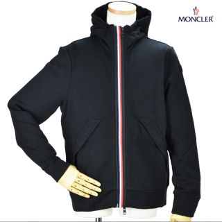 モンクレール(MONCLER)の18春夏 モンクレール パーカーブラックXXL 新品未使用(パーカー)