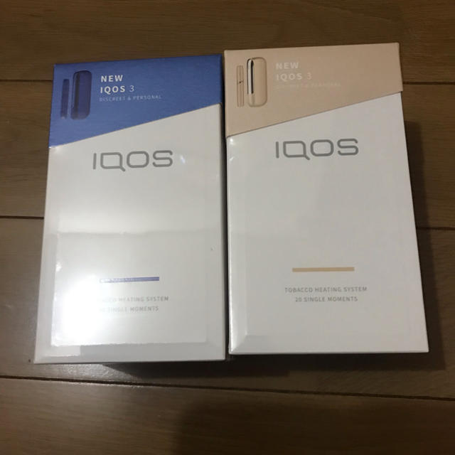 iQOS3 ブルー×ゴールド