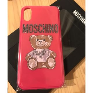 モスキーノ(MOSCHINO)の2019新作 MOSCHINO モスキーノ   iPhone XSケース 新品(iPhoneケース)