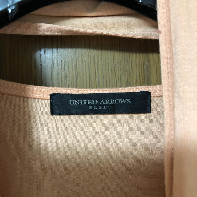 UNITED ARROWS(ユナイテッドアローズ)のユナイテッドアローズ★サーモンピンクトップス レディースのトップス(カットソー(半袖/袖なし))の商品写真