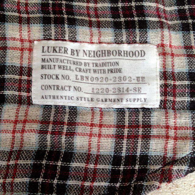 NEIGHBORHOOD(ネイバーフッド)のNEIGHBORHOOD(ネイバーフッド)チェック柄半袖シャツ M メンズのトップス(シャツ)の商品写真