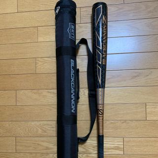 ゼット(ZETT)のゼット  ZETT ブラックキャノンZ 84cm 軟式用(バット)