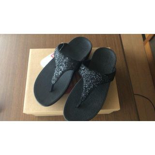 フィットフロップ(fitflop)のフィットフロップ fitflop グリッターボールトゥポスト 22.0～22.5(サンダル)