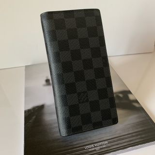 ルイヴィトン(LOUIS VUITTON)の【美品・2014年製】ルイ・ヴィトン ダミエ アズール ブラザ長財布(長財布)