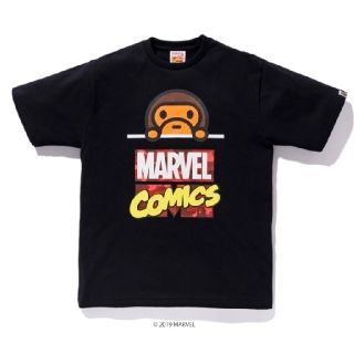 アベイシングエイプ(A BATHING APE)のBAPE® | MARVEL COMIC MILO TEE
BLACK XL(Tシャツ/カットソー(半袖/袖なし))