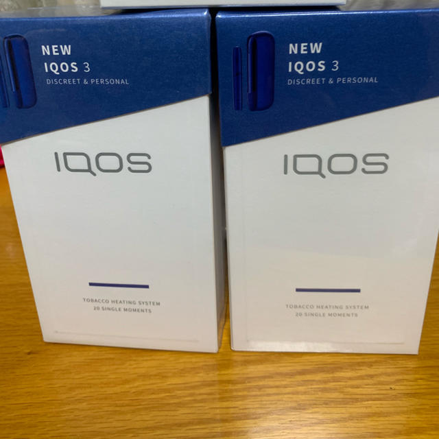iQOS3 ゴールド1台 ブルー2台 計3台セット アイコス 本体 新品