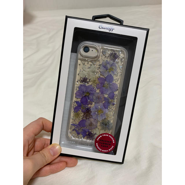 casetify 押し花クリアケース iPhone7 / iPhone8 対応 スマホ/家電/カメラのスマホアクセサリー(iPhoneケース)の商品写真