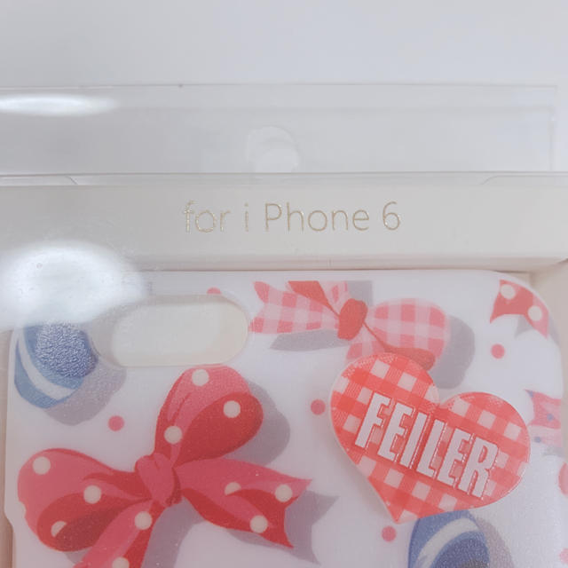 FEILER(フェイラー)のアイフォン ケース FEILER iphone6 スマホ/家電/カメラのスマホアクセサリー(iPhoneケース)の商品写真