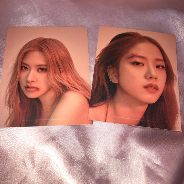 Blackpink Jisoo Rosé ジス ロゼ　トレカ ROSE ロゼ BLACKPINK THE SHOW MD グッズ トレカ - メルカリ