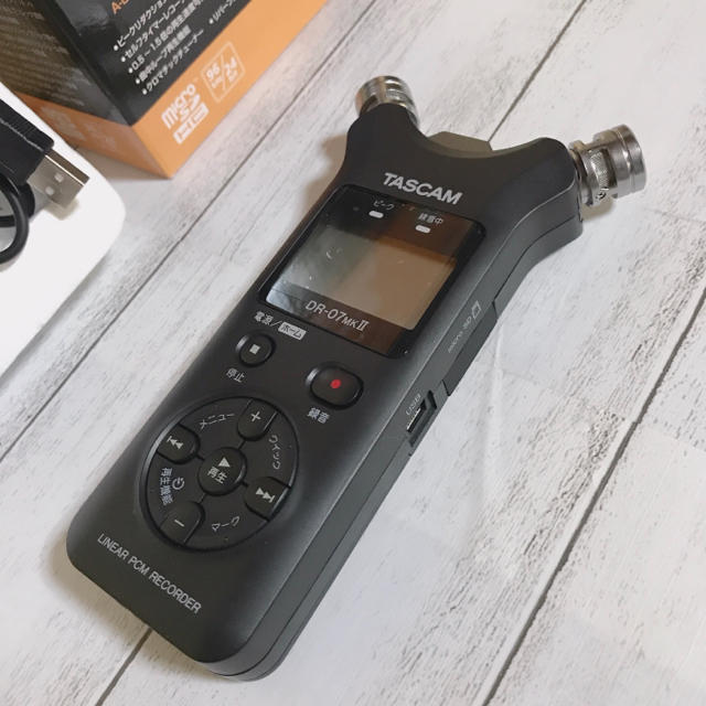 店内全品ﾎﾟｲﾝﾄ2倍!! TASCAM リニアPCMレコーダー DR_07MK2JJ その他