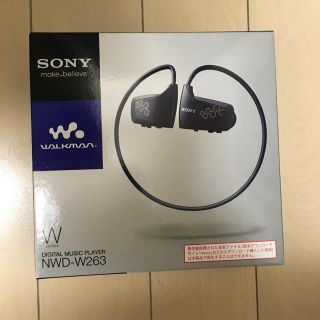 ソニー(SONY)の【未使用品】SONY WALKMAN NWD-W263(ポータブルプレーヤー)