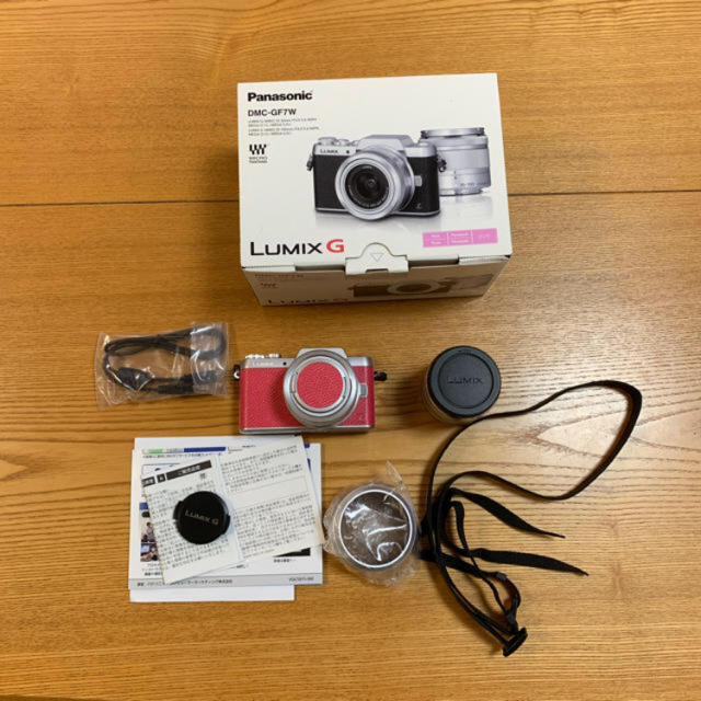 真面目なショップ様専用】Panasonic DMC-GF7W ピンク 早割クーポン