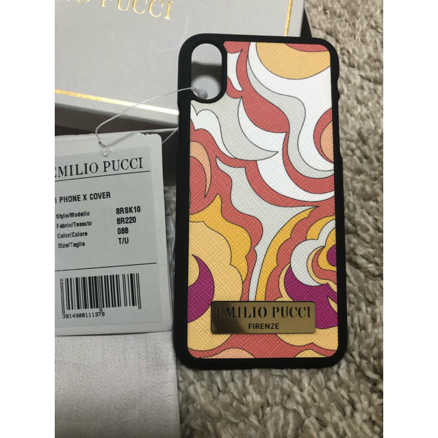 EMILIO PUCCI(エミリオプッチ)の新品未使用 エミリオプッチiPhoneXCASE COVER スマホ/家電/カメラのスマホアクセサリー(iPhoneケース)の商品写真