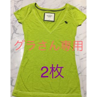 アバクロンビーアンドフィッチ(Abercrombie&Fitch)のアバクロンビー&フィッチ(Tシャツ(半袖/袖なし))