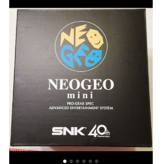 ネオジオ(NEOGEO)の-ネオジオミニ  NEOGEOmini 本体(家庭用ゲーム機本体)