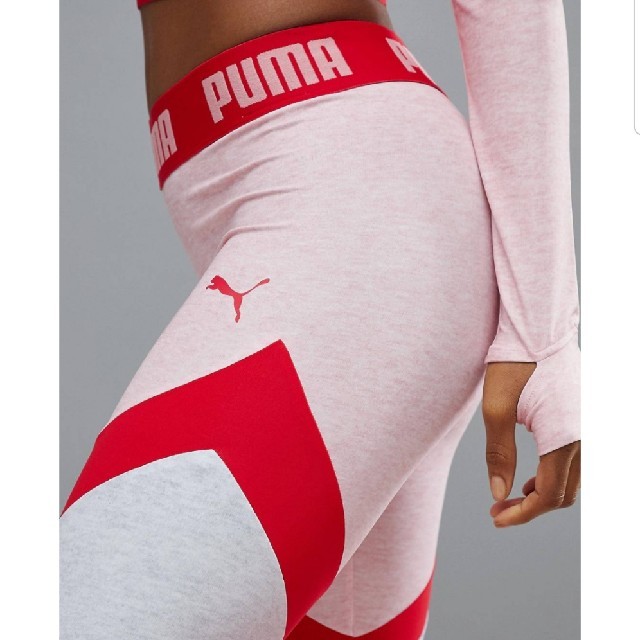 PUMA - 日本未発売 Puma プーマ レギンス pink red ピンク PUMA - 日本未発売 Puma プーマ レギンス pink red ピンク