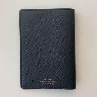 スマイソン(Smythson)のスマイソン パスポートカバー ネイビー(その他)