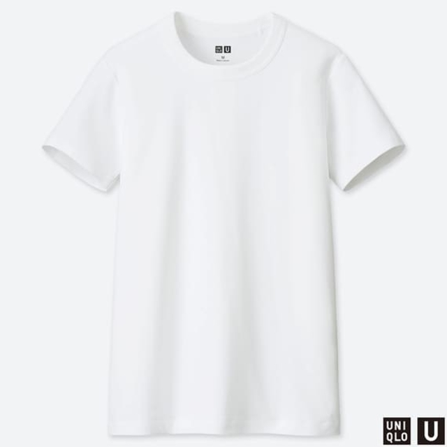 UNIQLO(ユニクロ)の《新品タグ付》ユニクロU クルーネックTシャツ＊カットソー レディースのトップス(Tシャツ(半袖/袖なし))の商品写真