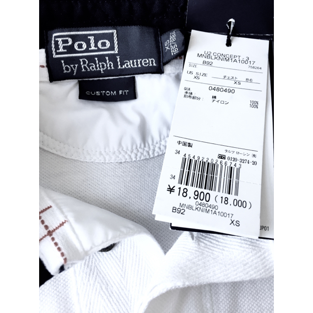 POLO RALPH LAUREN(ポロラルフローレン)の新品 ラルフローレン ポロシャツ定価18,900円 USサイズXS チェスト86 メンズのトップス(ポロシャツ)の商品写真