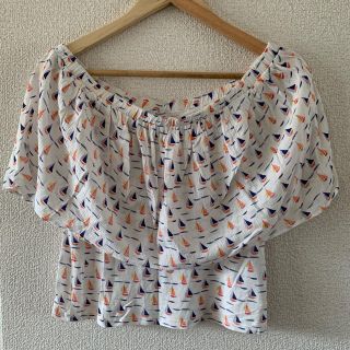 ザラ(ZARA)のZARA オフショルトップス(カットソー(半袖/袖なし))