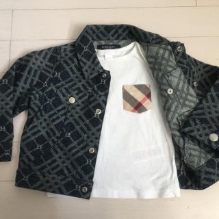 バーバリー(BURBERRY)の★美品★バーバリー  ジャケット90㎝&Tシャツ80㎝(その他)