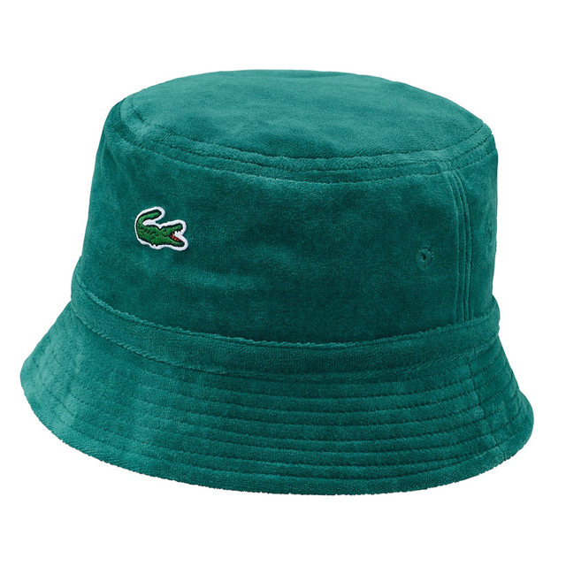 Supreme(シュプリーム)のSupreme 2018 ss Lacoste バケットハット グリーン メンズの帽子(ハット)の商品写真