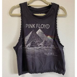 アングリッド(Ungrid)のPINK FLOYD フリルタンクトップ ロックT バンドT(Tシャツ(半袖/袖なし))