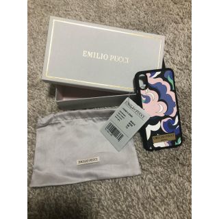 エミリオプッチ(EMILIO PUCCI)の新品未使用 EMILIO PUCCI iPhoneXCASE COVER(iPhoneケース)