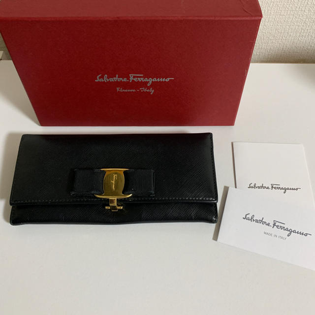 Salvatore Ferragamo - フェラガモ ヴァラ 長財布の通販 by a's Salvatore Ferragamo - フェラガモ ヴァラ 長財布の通販 by a's