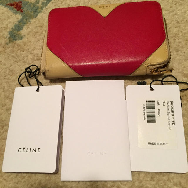 celine(セリーヌ)のceline 財布 ハート メンズのファッション小物(折り財布)の商品写真