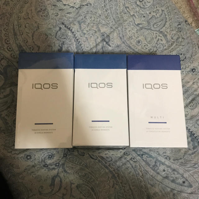 iqos3本体2個 マルチ1個 ネイビー