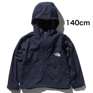 ザノースフェイス(THE NORTH FACE)の新品 ノースフェイス キッズ コンパクトジャケット ネイビー 140cm(ジャケット/上着)