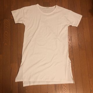 白T ロングM(Tシャツ(半袖/袖なし))